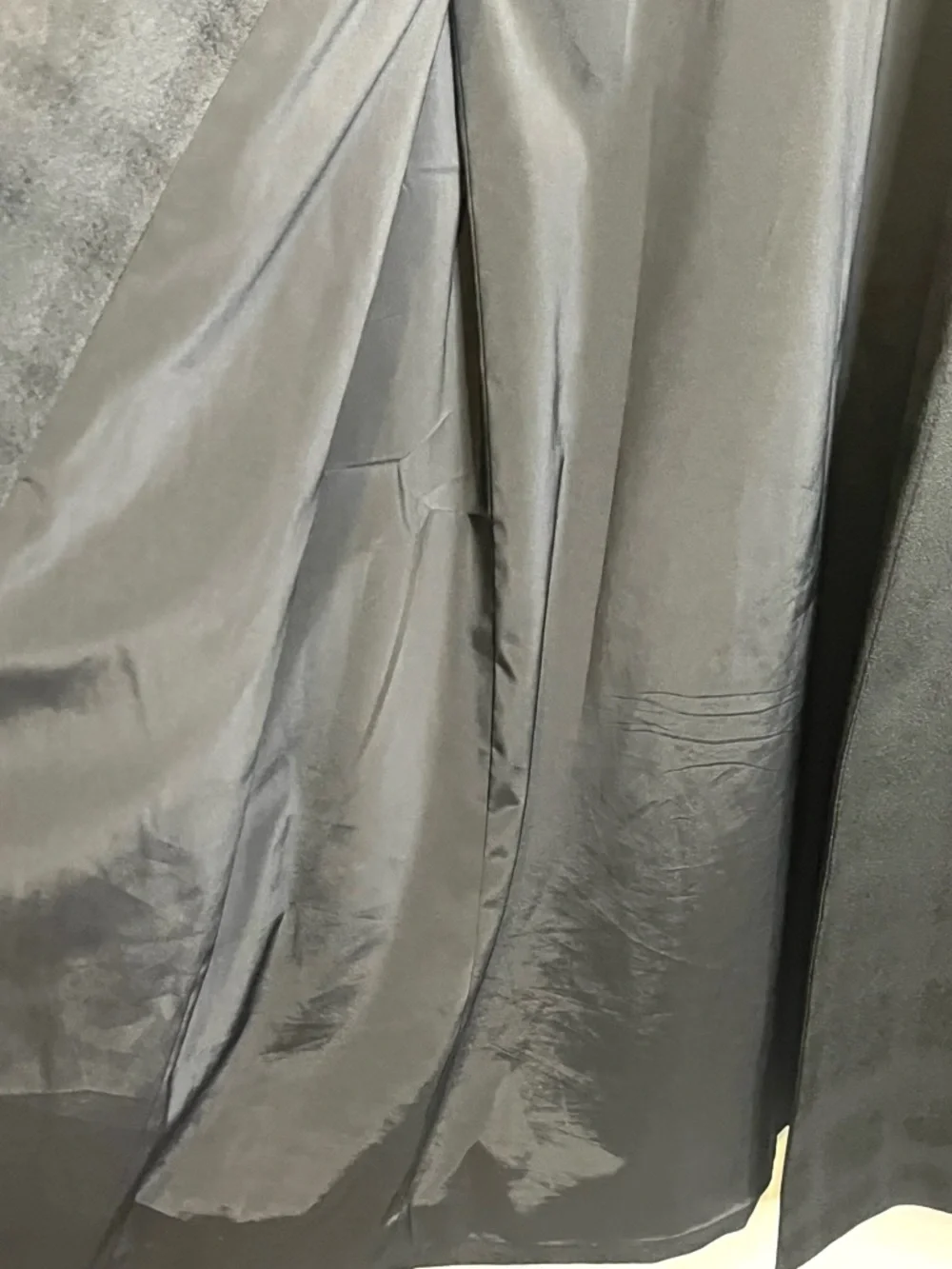 Lafayette 148 New York Women’s Size M Black Longline Open-Front Blazer Plaid - Picture 6 of 7